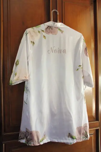 Robe floral estampado