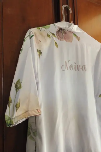 Robe floral estampado