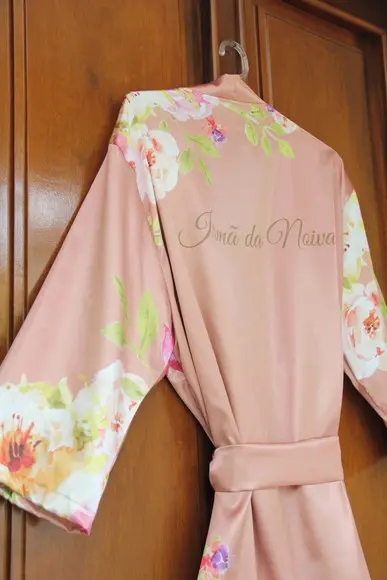 Robe floral estampado
