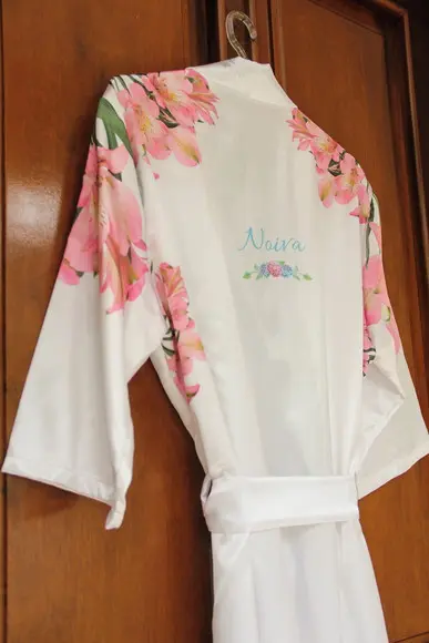 Robe floral estampado