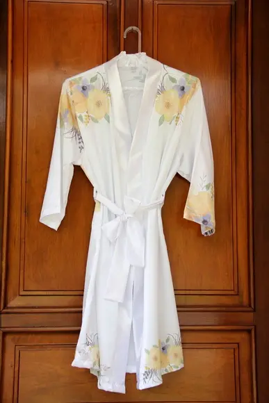 Robe floral estampado