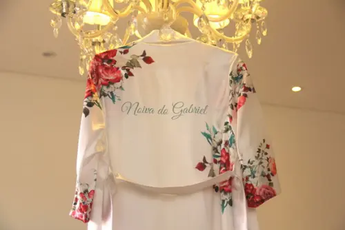 Robe floral estampado