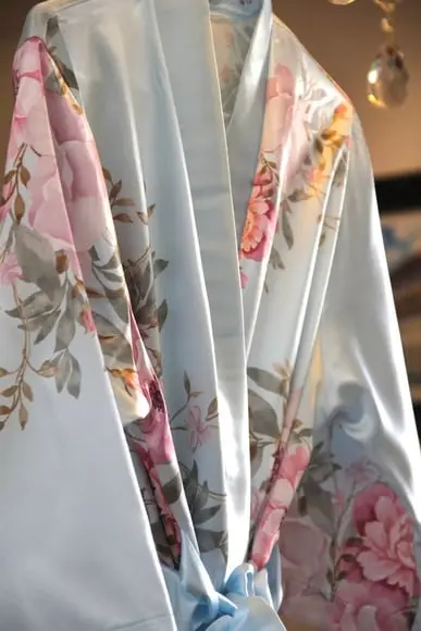 Robe floral estampado