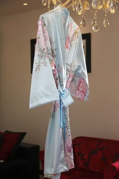 Robe floral estampado