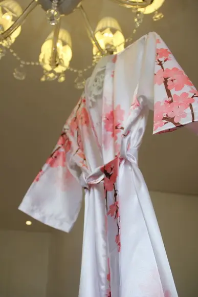 Robe floral estampado