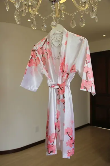 Robe floral estampado