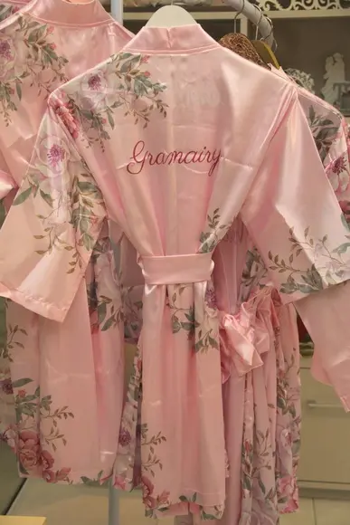 Robe floral estampado