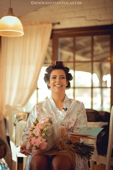 Robe floral estampado