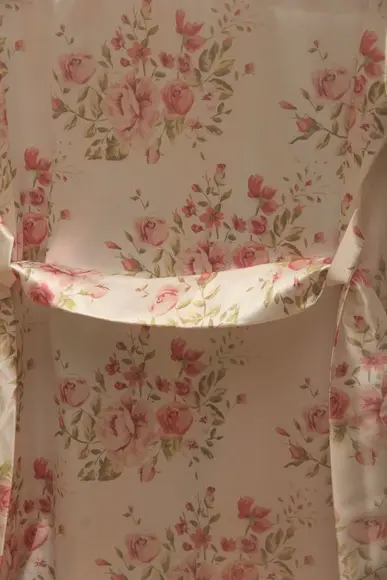 Robe floral estampado