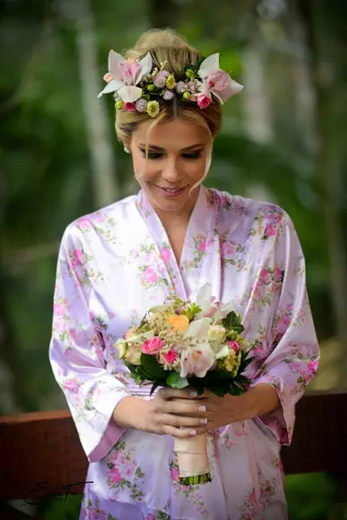 Robe Floral Estampado