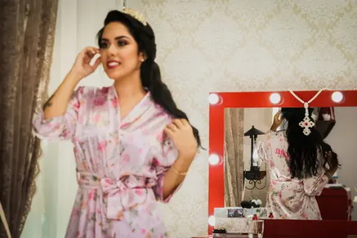 Robe floral estampado Flower
