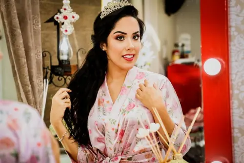 Robe floral estampado Flower