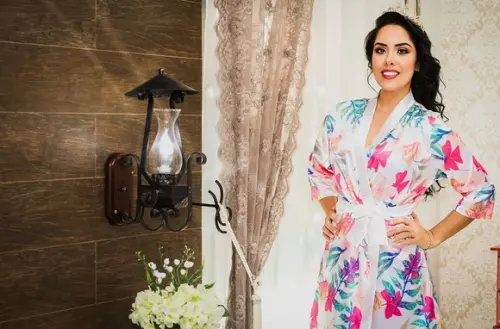 Robe floral estampado Vida