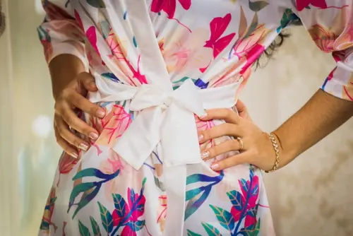 Robe floral estampado Vida