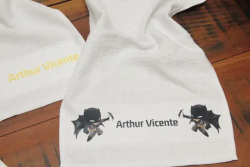 Toalha para creche