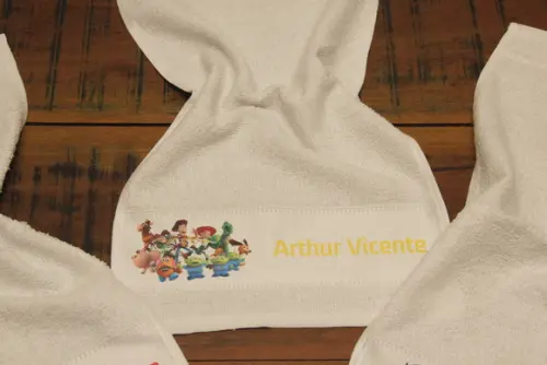 Toalha para creche