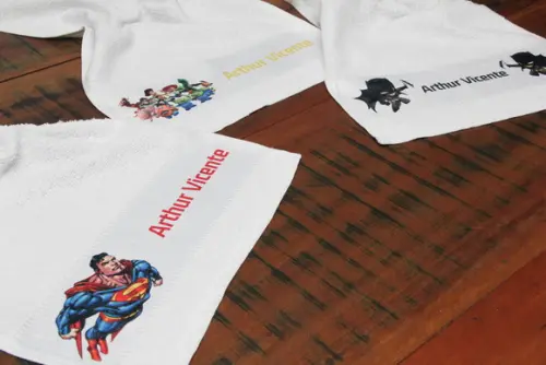 Toalha para creche
