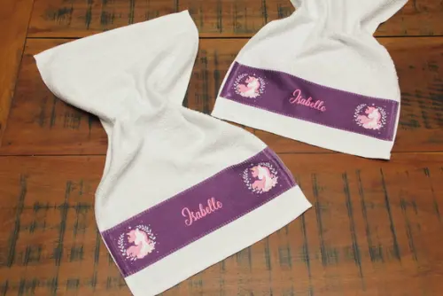 Toalha personalizada