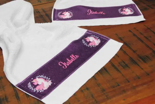 Toalha personalizada