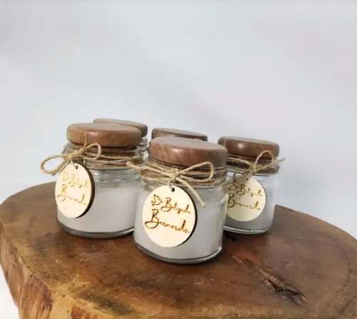 Vela Aromática Personalizada - Lembrancinha