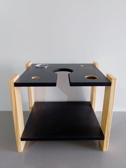 Mesa para Narguilé em mdf e Pinus