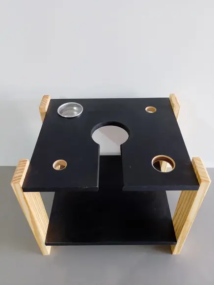 Mesa para Narguilé em mdf e Pinus