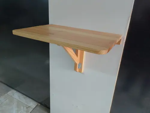 Mesa Retrátil Dobrável em Pinus