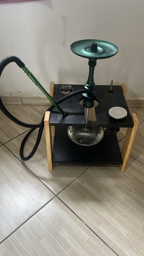 Mesa para Narguilé em mdf e Pinus
