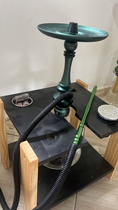 Mesa para Narguilé em mdf e Pinus