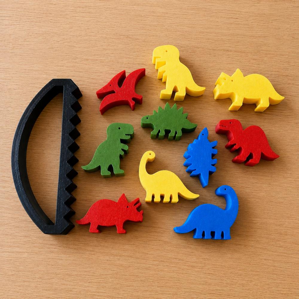 Jogo de Equilíbrio Dinossauros Coloridos