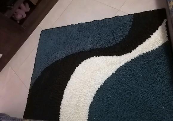 Tapete de Sala em Frufru Antiderrapante