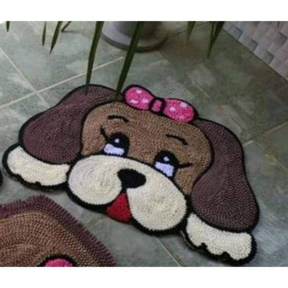 Tapete Frufru Cachorra Antiderrapante