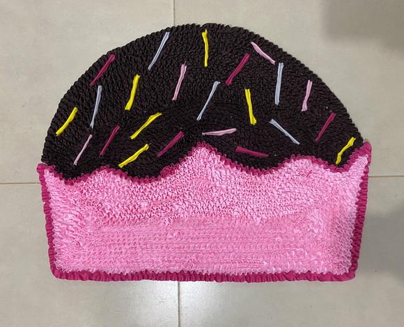 Tapete Frufru Brigadeiro Antiderrapante