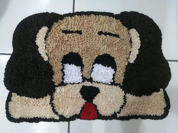 Tapete Frufru Cachorro Antiderrapante