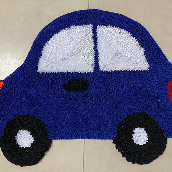 Tapete Frufru Carrinho 60cm x 80cm Antiderrapante