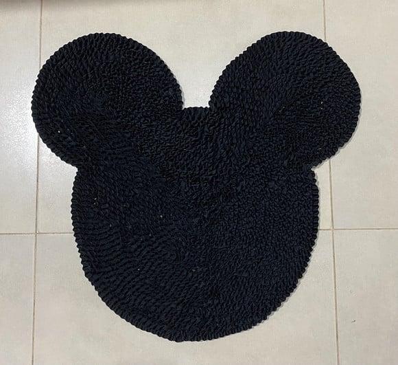 Tapete Frufru Mickey Antiderrapante