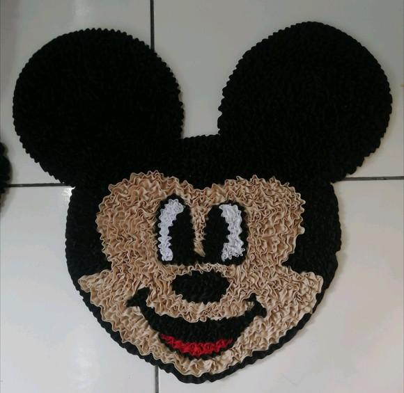 Tapete Frufru Mickey Antiderrapante