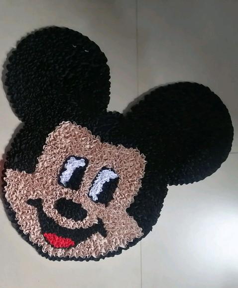 Tapete Frufru Mickey Antiderrapante