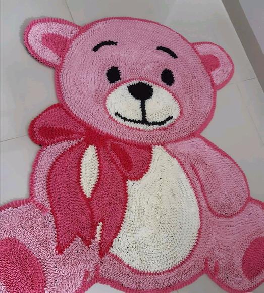 Tapete Frufru Ursa Antiderrapante