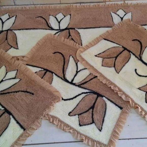 Tapetes Frufru 1m20cm x 45cm Antiderrapante