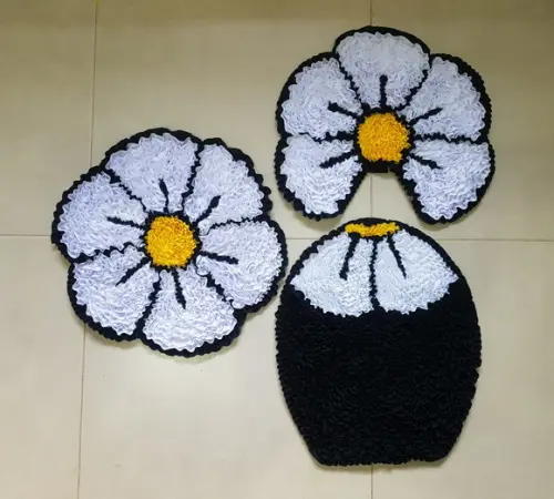 Jogo de Banheiro Flor
