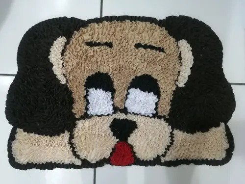 Tapete Frufru Cachorro Antiderrapante