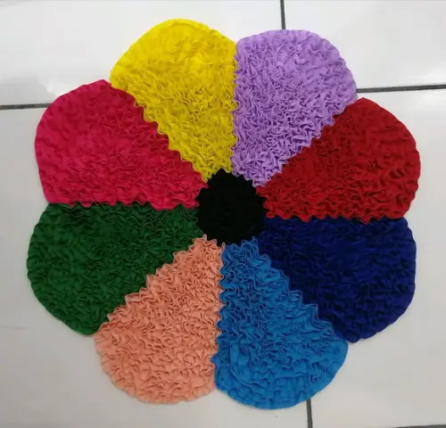 Tapete Frufru Flor Colorida Antiderrapante
