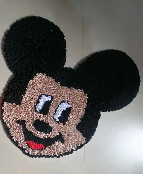 Tapete Frufru Mickey Antiderrapante