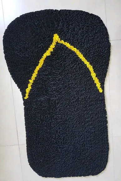 Tapetes de Chinelo Frufru Antiderrapante