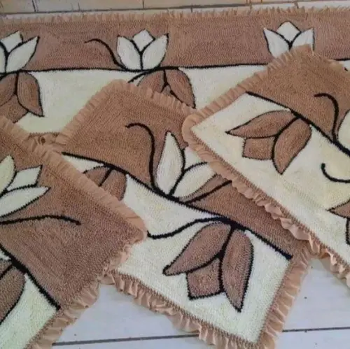 Tapetes Frufru 1m20cm x 45cm Antiderrapante