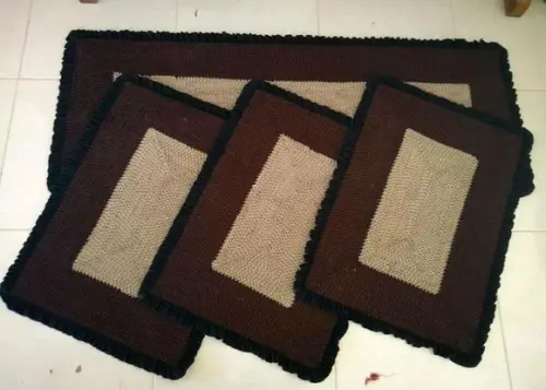 Tapetes Frufru Passadeira 1m20cm Antiderrapante