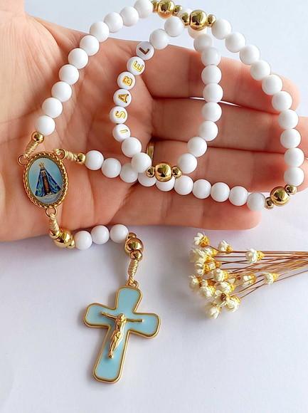 Terço Nossa Senhora Aparecida - Modelo Luxo