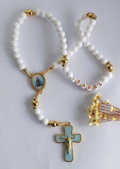 Terço Nossa Senhora Aparecida - Modelo Luxo