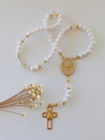 Terço Nossa Senhora Aparecida para Crisma ou Madrinhas